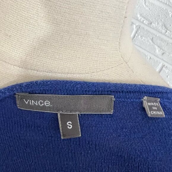 Vince Colorblock Long Sleeve Sweater Size Small - Picture 4 of 6